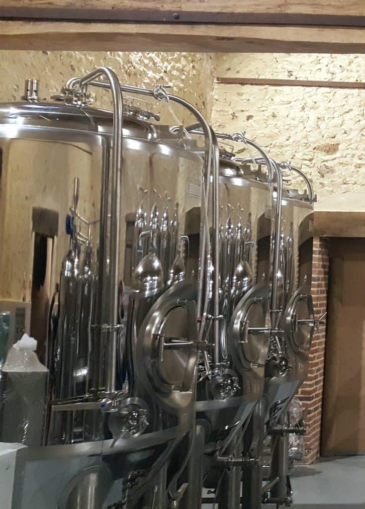 Cuves de la Brasserie du Perche Cuves de la Brasserie du Perche