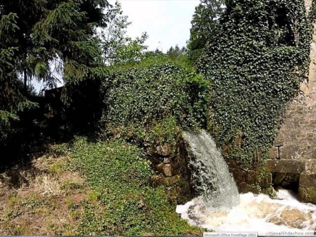 2013. cascade avant la remise de la roue