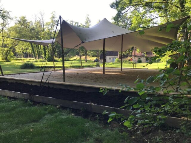 2026 Travaux tente au fil de l »eau